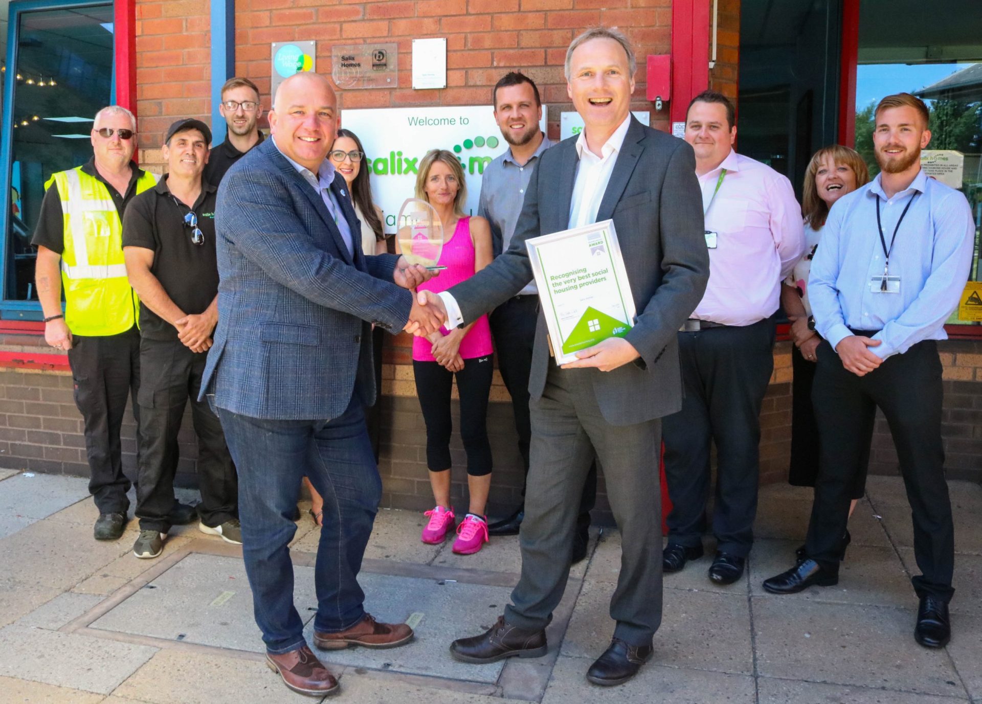 Salix Homes scoops national award for improving Salford neighbourhood