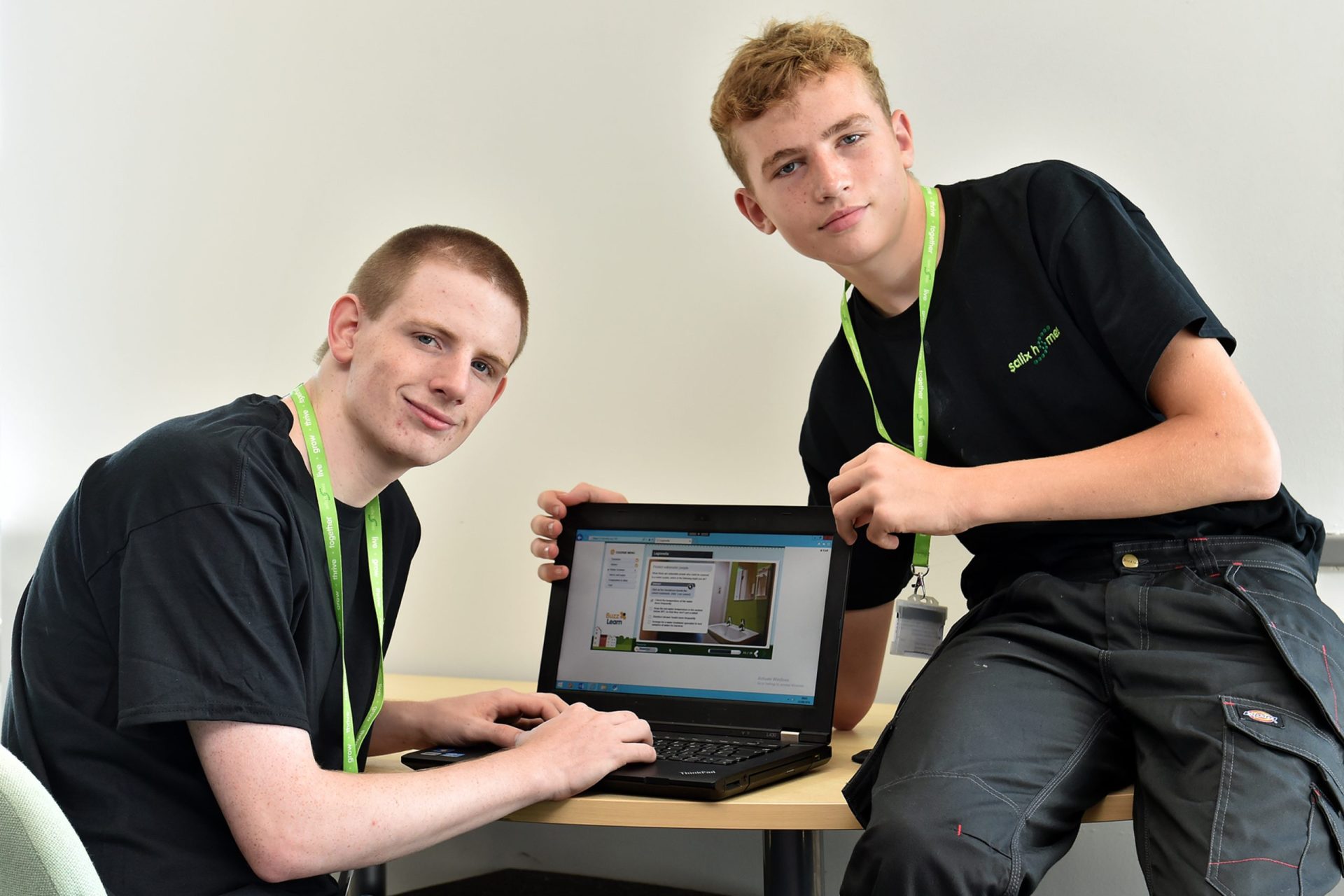 New apprentices building a bright future Salix Homes