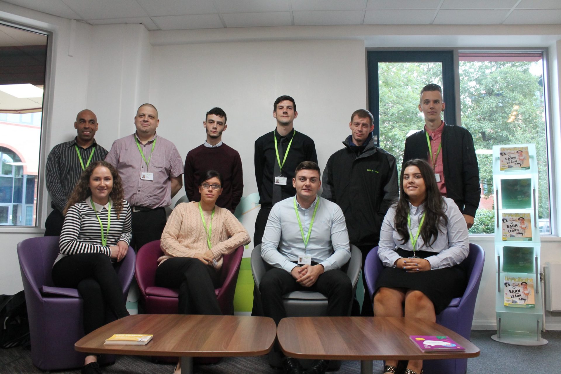 New apprentices take up the challenge Salix Homes