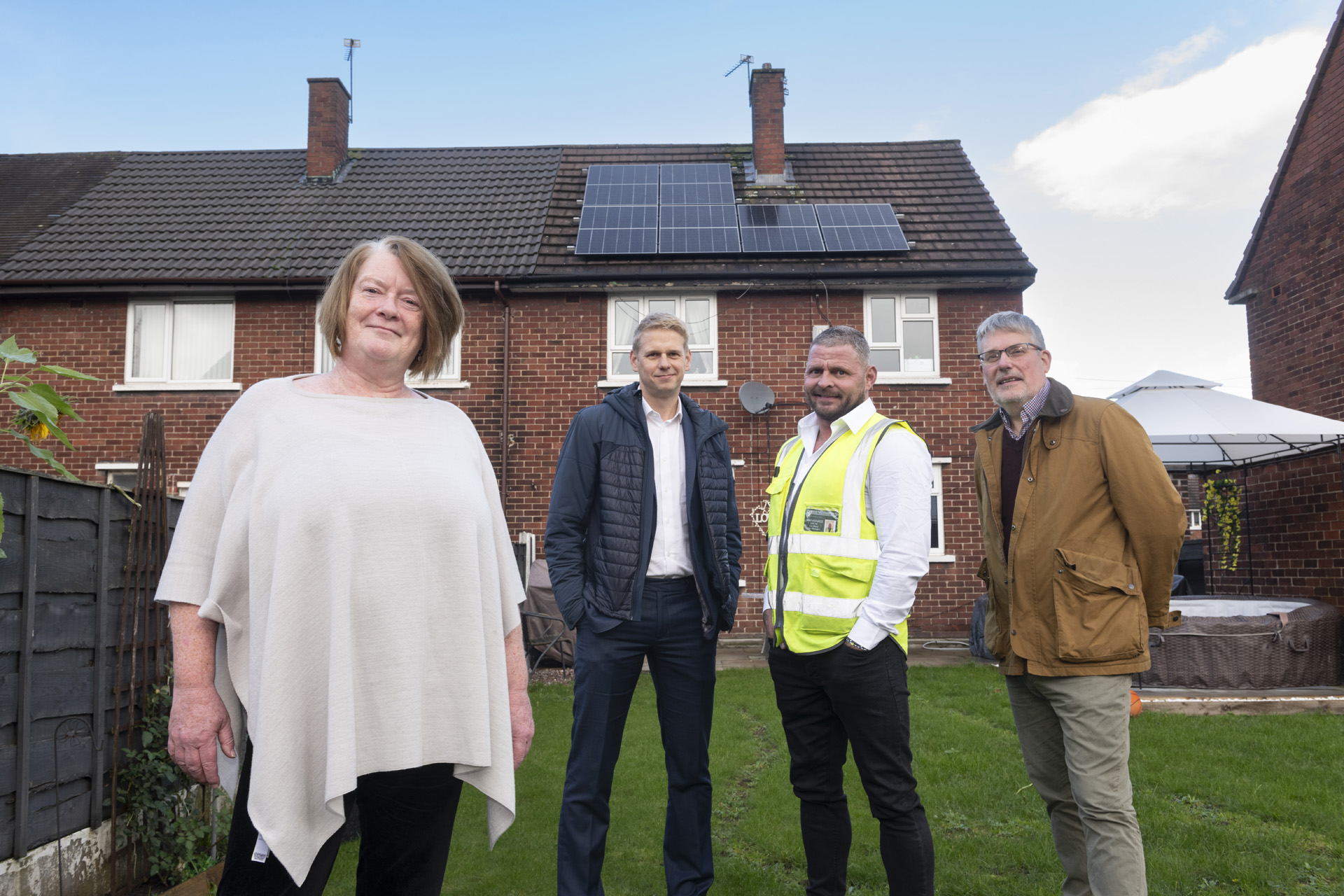 Solar panel project shines bright in Salford Salix Homes