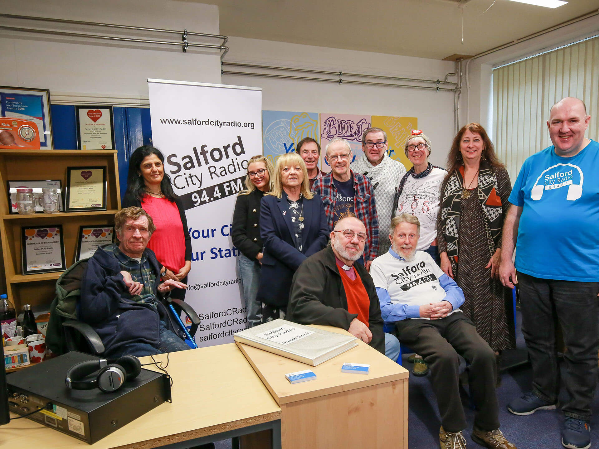 Salford City Radio team