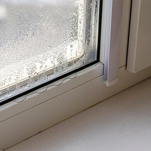 Condensation on a window