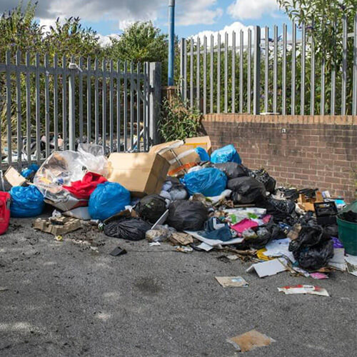 Pile of rubbish