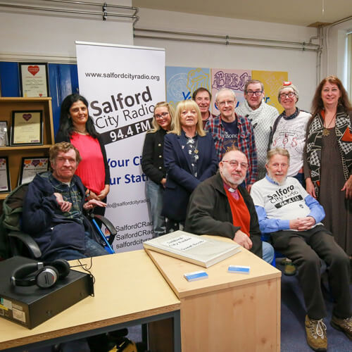 A group of volunteers from Salford City Radio