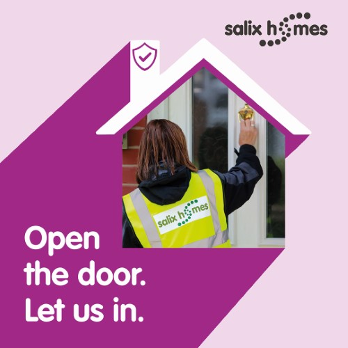 Open the door. Let us in.