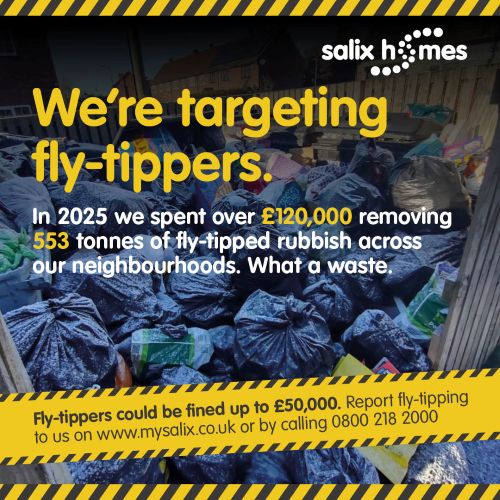 We're targeting fly-tippers