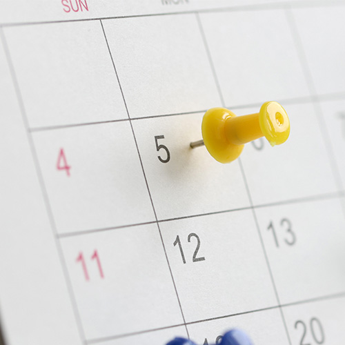 A calendar