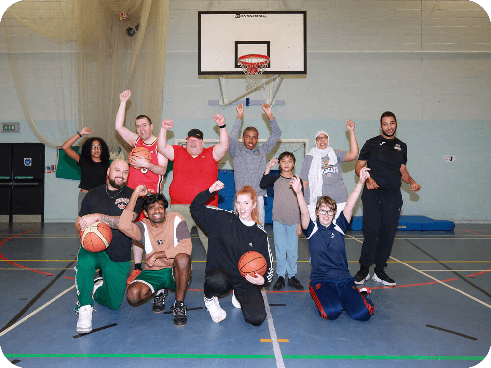 A group of young people from DOSport UK
